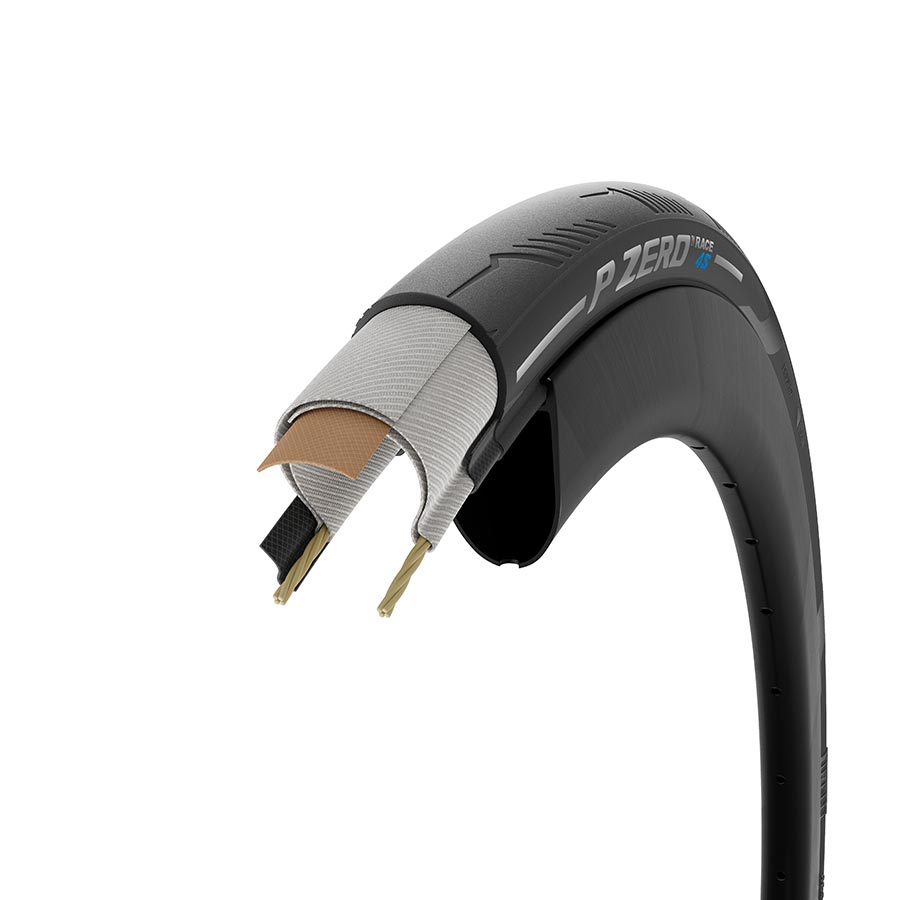 Pirelli, P ZERO Race 4S, Road Tire, 700x26C, Folding, Clincher, SmartEVO, TechBELT, Black