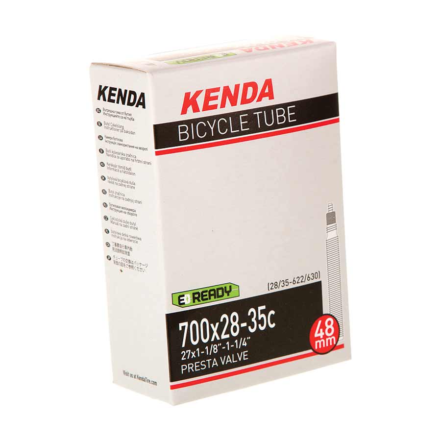 Kenda, Presta-Removable Valve Core, Tube, Presta, Length: 48mm, 26'', 3.50-4.50