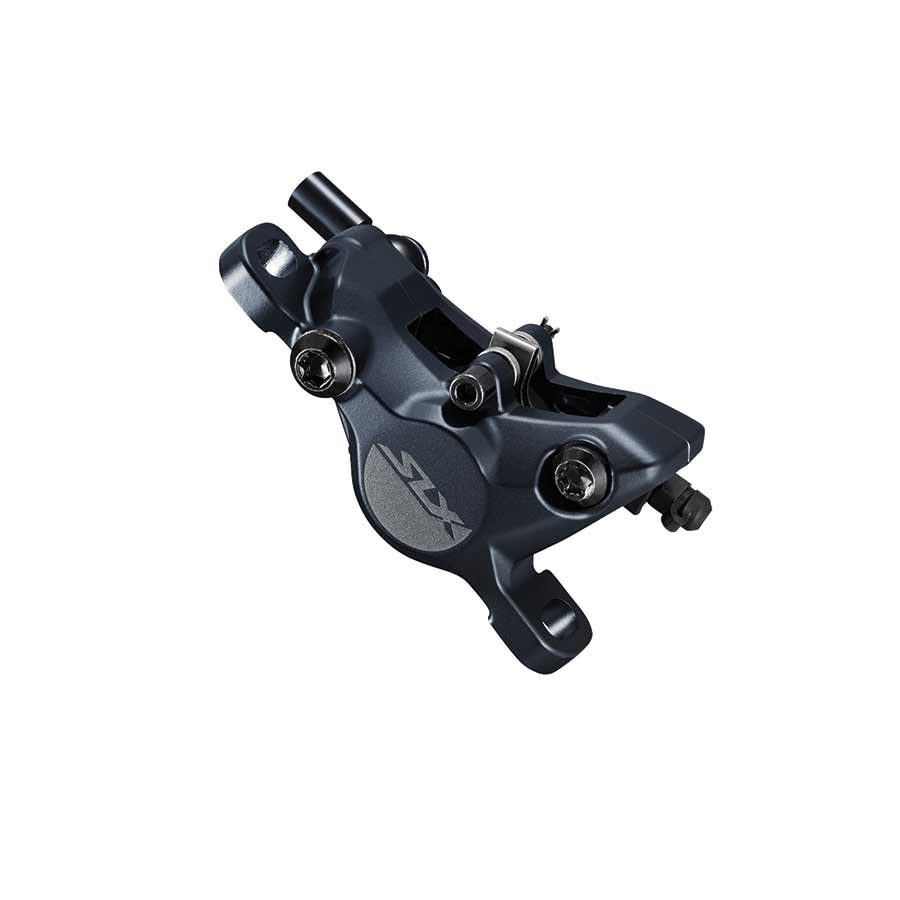 SHIMANO - HYDRAULIC DISC BRAKE, BR-M7100, SLX, FRONT OR REAR, POST MOUNT, W/J04C METAL PAD(W/FIN)