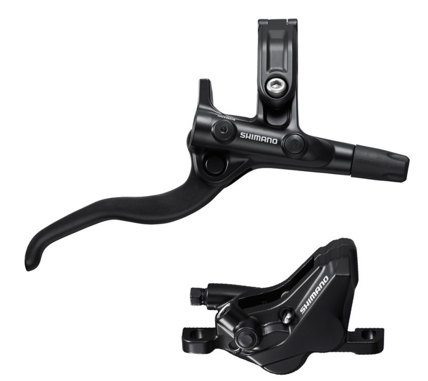 SHIMANO - DISC BRAKE BL-M4100(R), BR-MT420(F), BLACK, 1700mm Rear, 1000 mm Front.