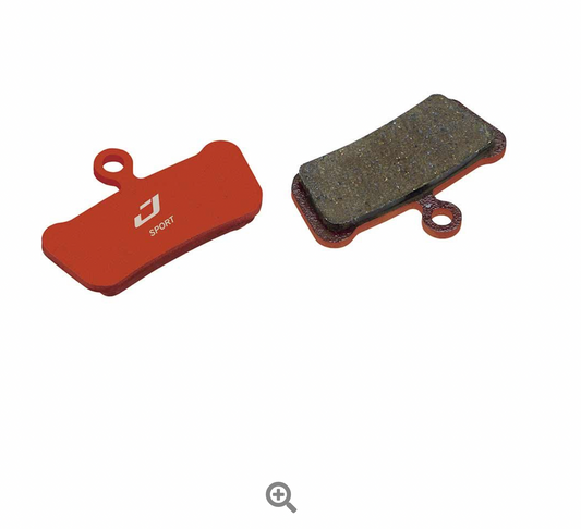 JAGWIRE - DISC BRAKE PADS, SEMI-METALLIC, SRAM GUIDE ULTIMATE, RSC, RS, R/AVID TRAIL