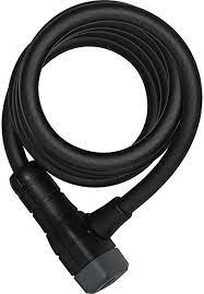 ABUS - 6512K, CABLE , KEY, 12MM, 180CM, BLACK