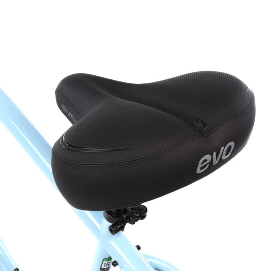 MEGASOFT - CRUISER GEL SADDLE, UNISEX, BLK