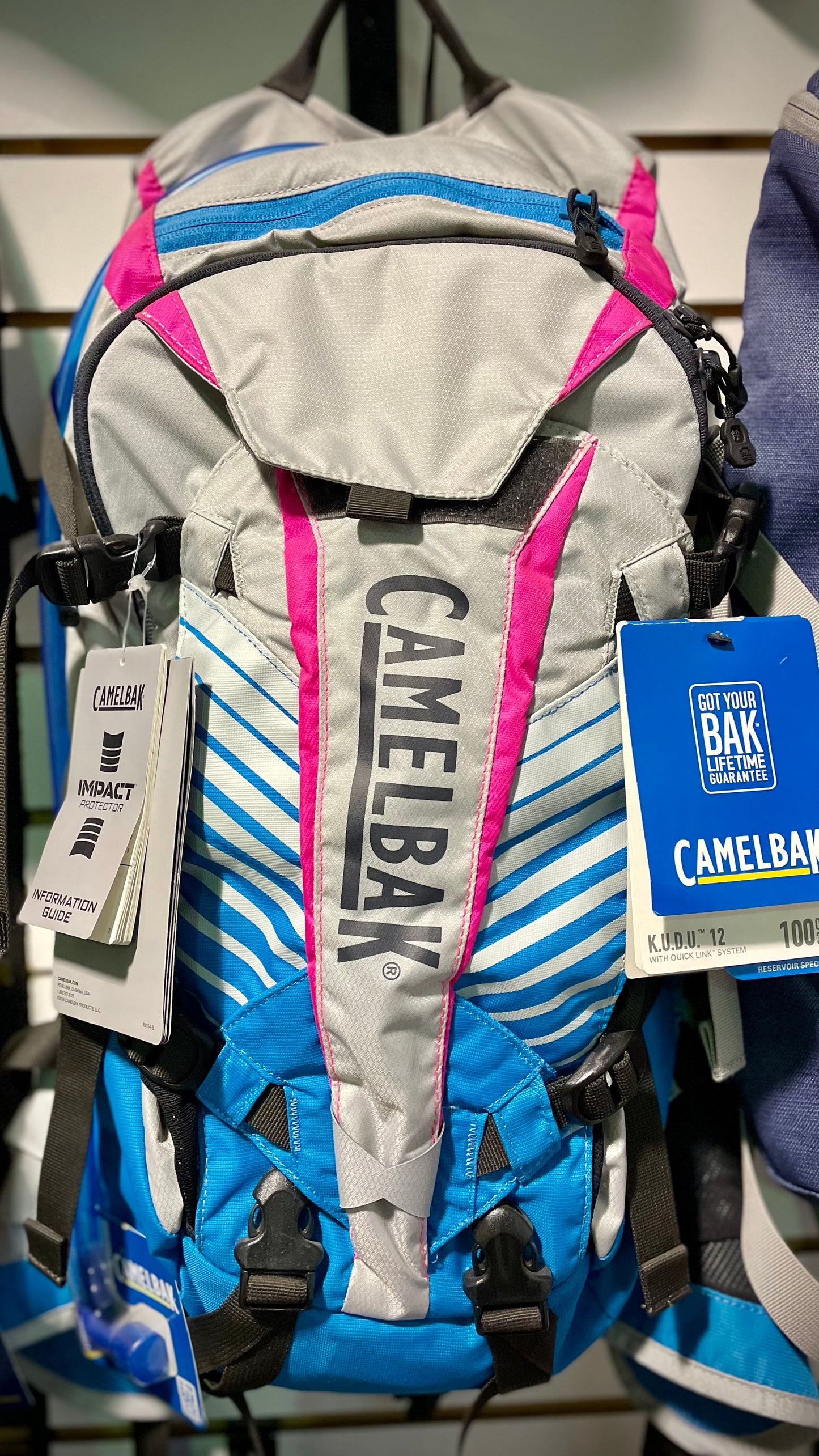 CAMELBAK - KUDU 12 3L SIL/BLU - More Bikes Vancouver