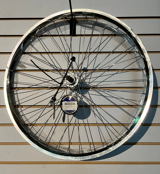 WHEEL SHOP - 700C EVO E-TOUR19, AERO BLACK, FORMULA, TH-51, WHEEL REAR FREEWHEEL ONLY, NUTTED, RIM BRAKE ONLY - More Bikes Vancouver