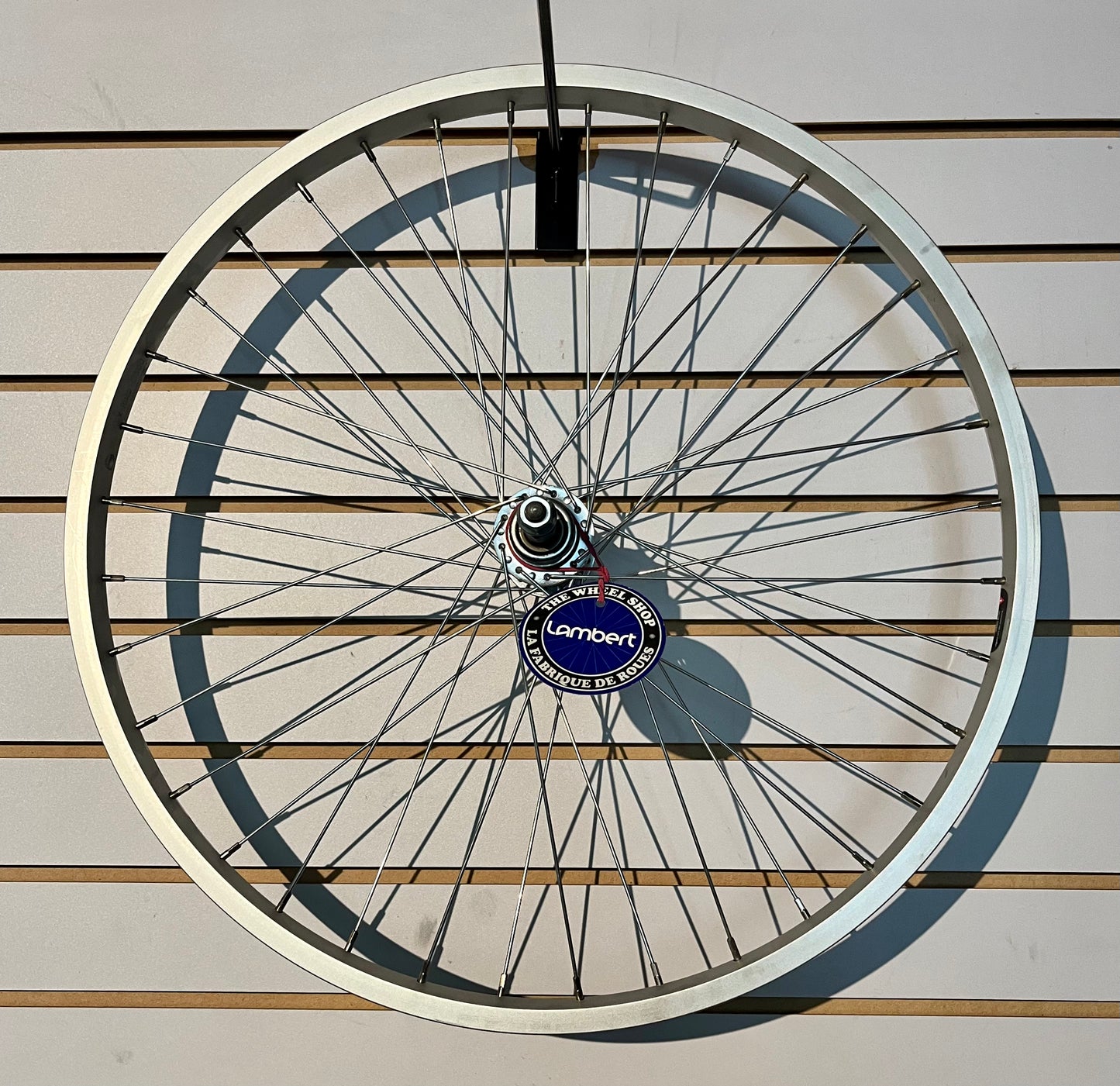 ALEXRIM - C 1000/JOY TECH REAR 24", SW SILVER RIM, 36xSTEEL, FREEWHEEL - More Bikes Vancouver