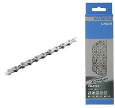 SHIMANO - BICYCLE CHAIN, CN-6701, ULTEGRA, FOR 10-SPEED, 116 LINKS, CONNECT PIN X 1