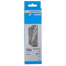 SHIMANO - BICYCLE CHAIN, CN-HG54, SUPER NARROW HG, FOR MTB 10-SPEED, 116 LINKS, CONNECT PIN X 1