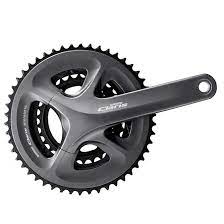 SHIMANO - DEORE FC-M6000, CRANKSET, 10 SP., 24MM, 26/36T, BCD:64/96, HOLLOWTECH II, 170MM, BLACK