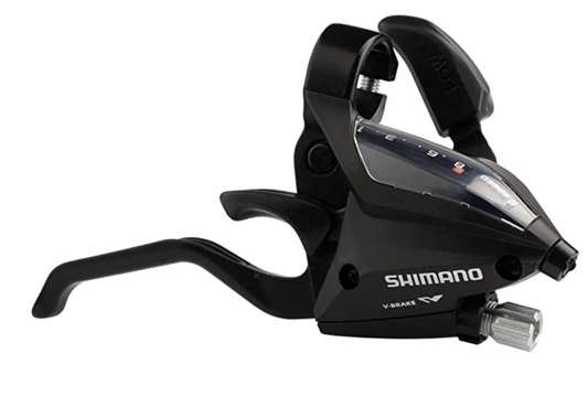SHIMANO -  ST-EF500-7R2A BRAKE/SHIFTER LEVER, 7 SPEED, BLACK