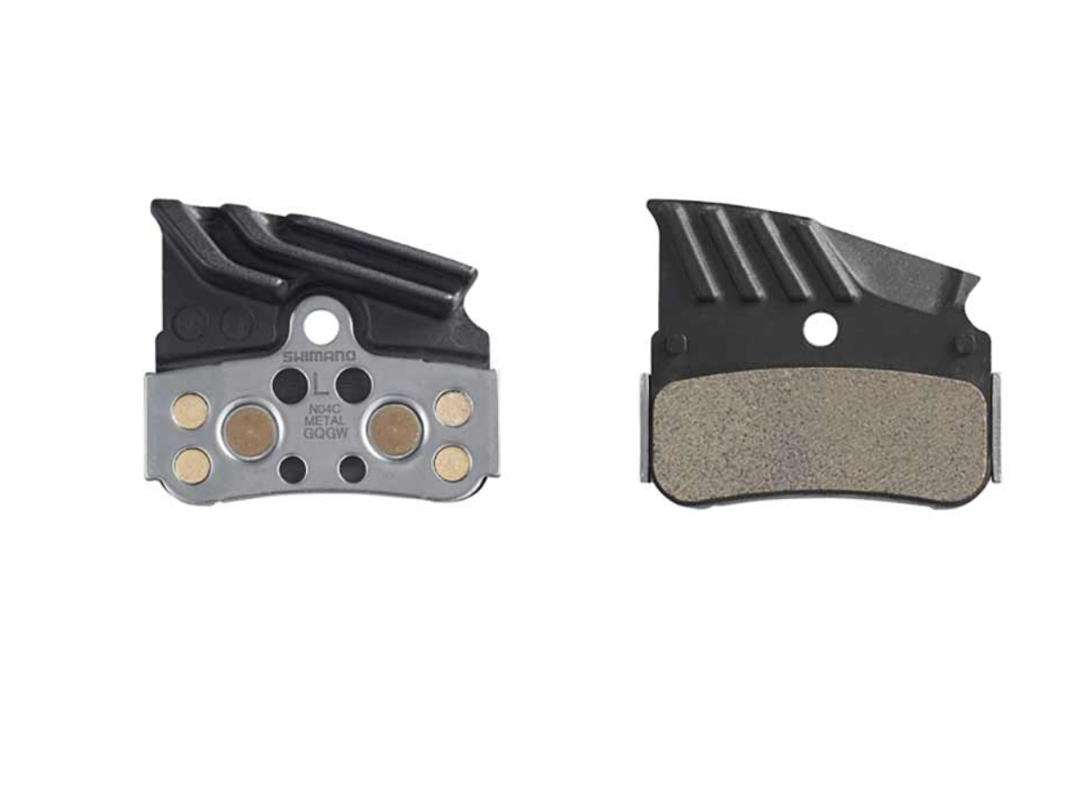 SHIMANO - N04C, DISC BRAKE PADS, METALLIC, PAIR