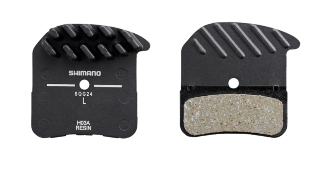 SHIMANO - H03A RESIN PAD W/FIN & SPRING