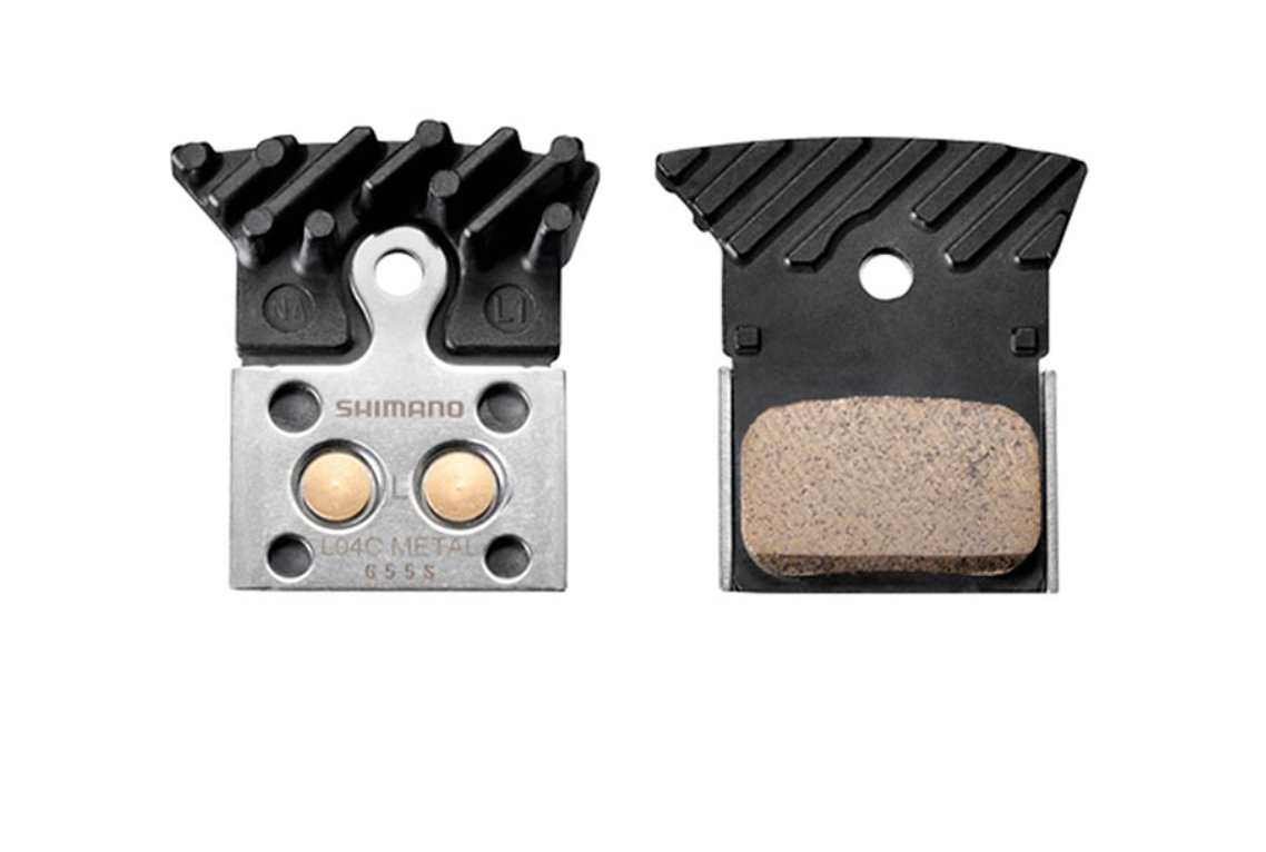 SHIMANO - L04C METAL HYDRAULIC ROAD DISC BRAKE PADS