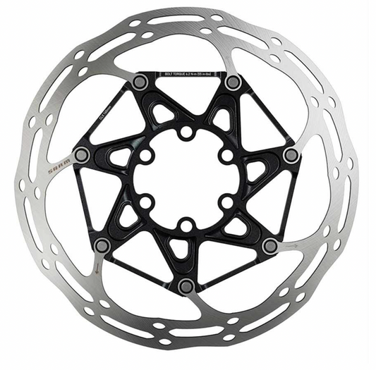 SRAM - CENTERLINE 2 PIECE ROUNDED DISC BRAKE ROTOR ISO 6 Bolts 140mm