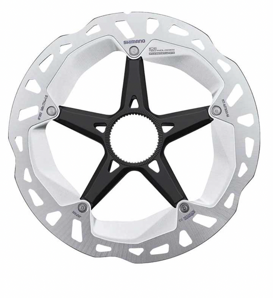 SHIMANO - ROTOR FOR DISC BRAKE, RT-MT800, M 180MM, W/LOCK RING (EXTERNAL SPLINE TYPE)