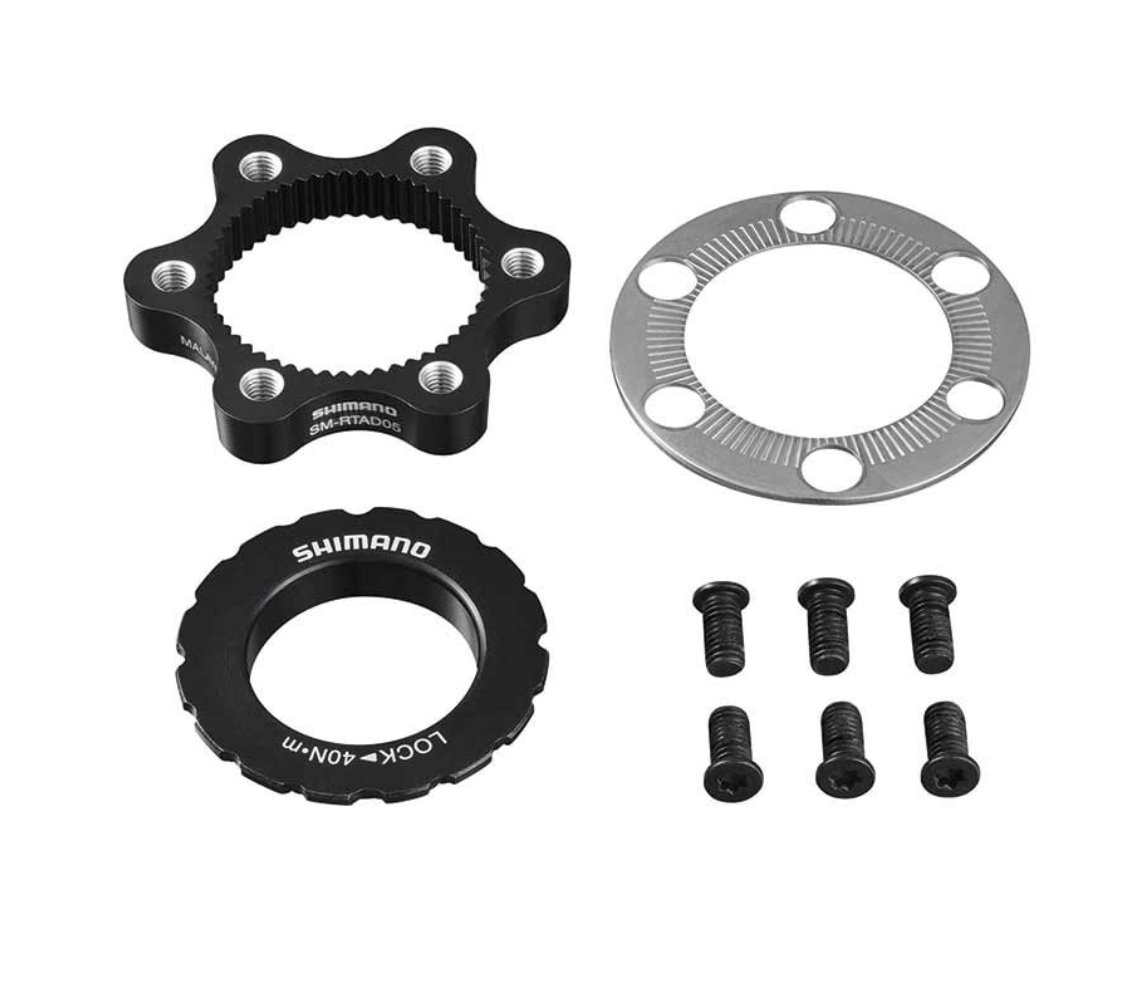 SHIMANO - SM-RTAD05 CENTERLOCK DISC BRAKE ROTOR ADAPTER