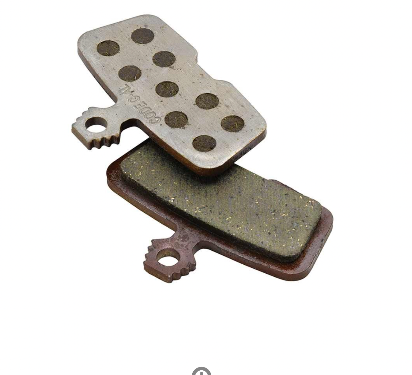 SRAM- Disc Brake Pads, Shape: Avid Code 2011+, Organic, Pair