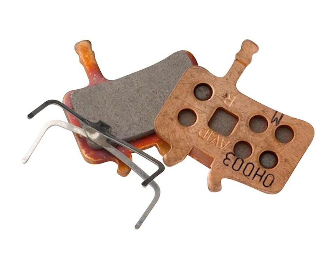AVID - JUICY & BB7 DISC BRAKE PADS, SINTERED METAL, STEEL BACK PLATE