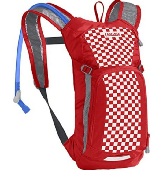 CAMELBAK - BACKPACK, MINI M.U.L.E. 50 OZ RACING RED CHECK