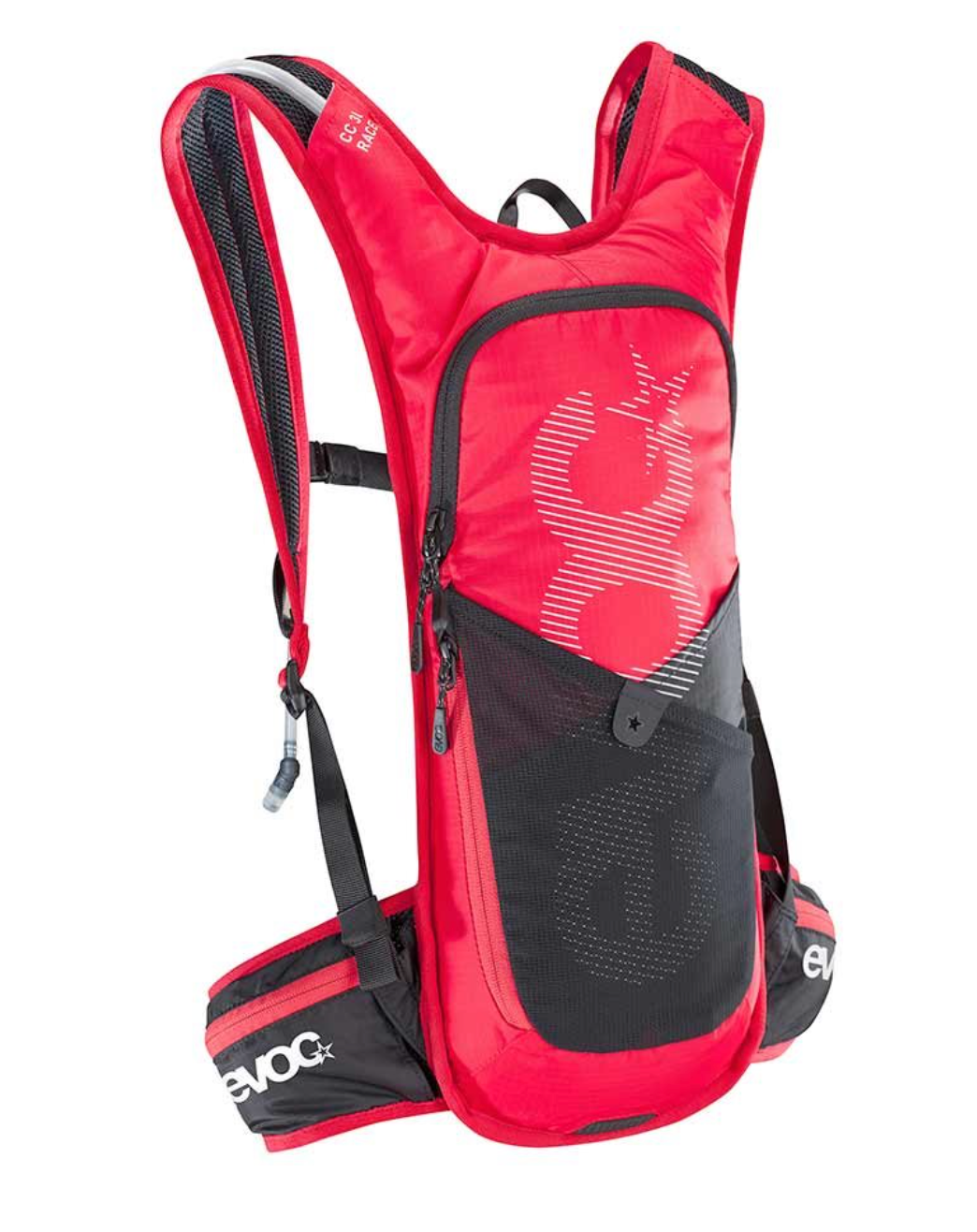 EVOC -  CC 3L RACE LITE PERF. PLUS BACKPACK, RED/BLACK