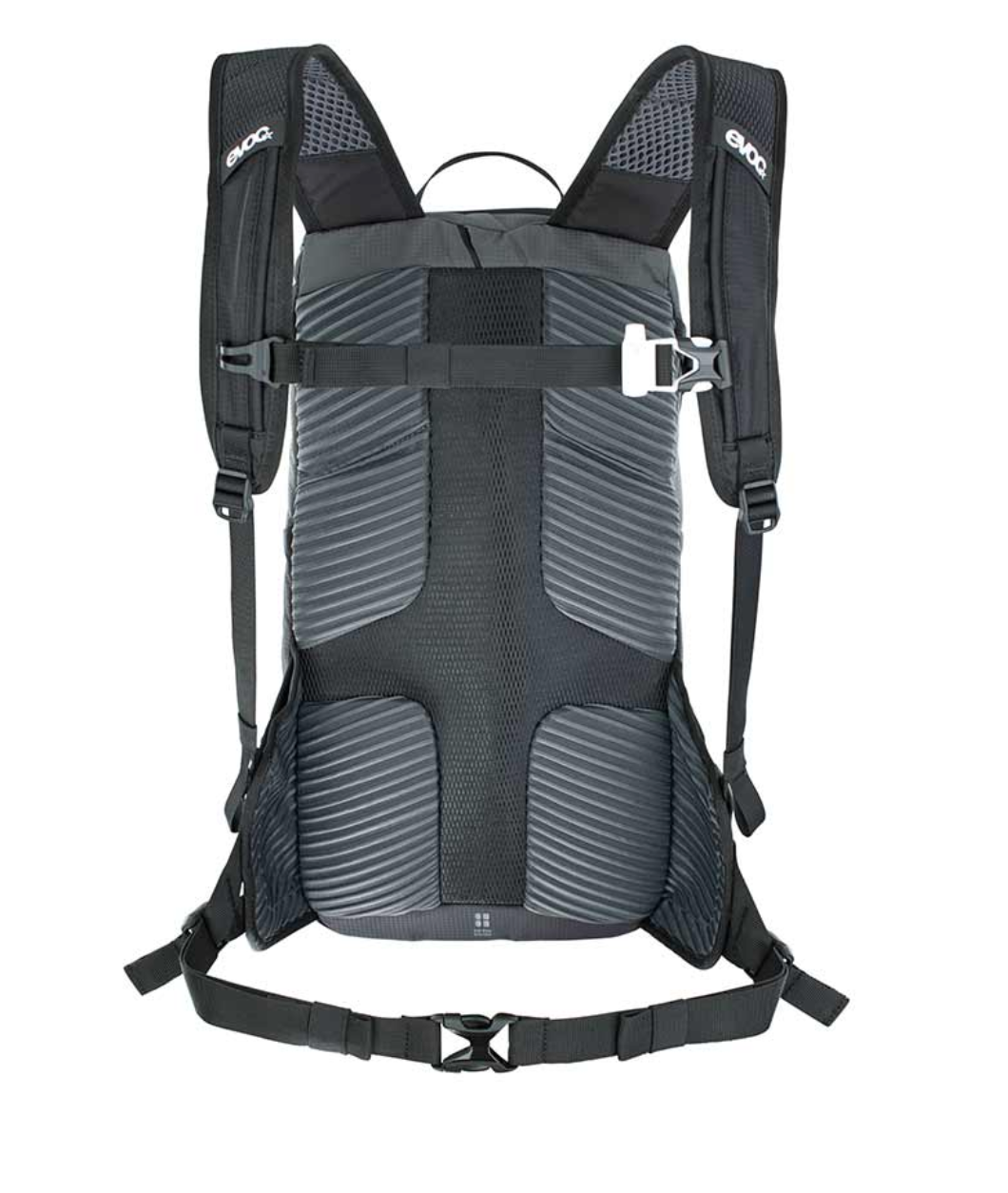 EVOC - RIDE 12 HYDRATION PACK, 12L, CARBON GREY, BLACK