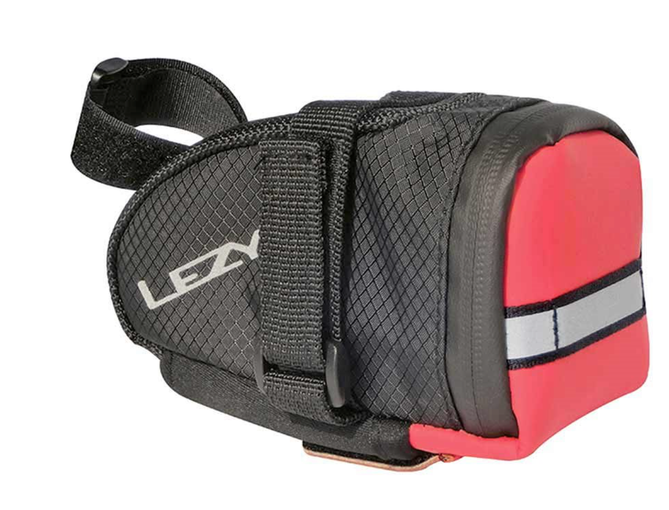 LEZYNE - M-CADDY SADDLE BAG, BLK/RED