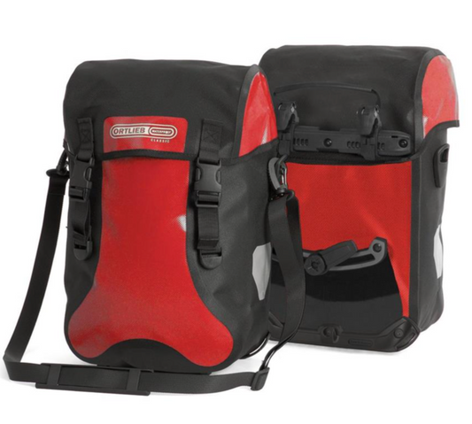 ORTLIEB - PANNIER TOURING SPORT PACKER CLASSIC QL2.1 RED/BLACK 30L