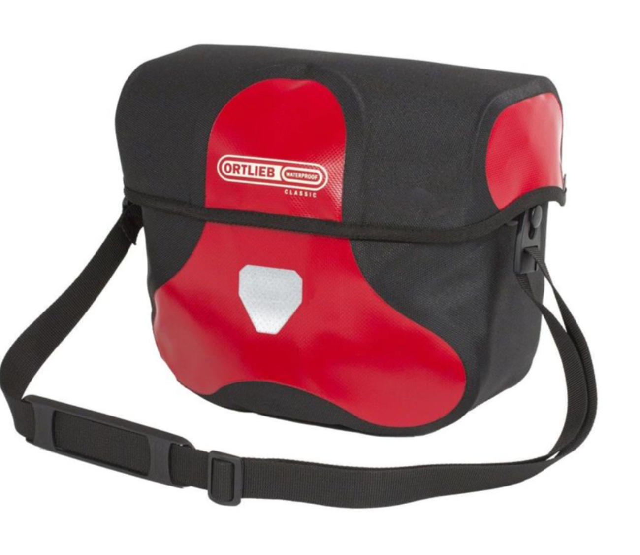 ORTLIEB - ULTIMATE SIX CLASSIC, HANDLEBAR BAG, RED/BLACK 7L