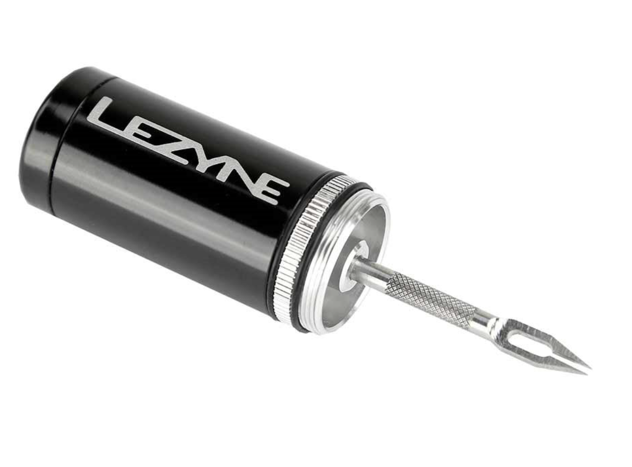 LEZYNE - TUBELESS REPAIR KIT, TUBELESS REPAIR KIT, INCLUDES TOOL AND 5 PLUGS