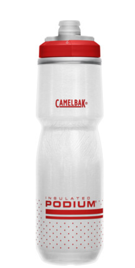 CAMELBAK - PODIUM CHILL, 24OZ, FIERY RED/WHT