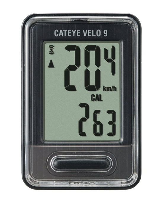 CAT EYE - VELO 9 CYCLOCOMPUTER BLK