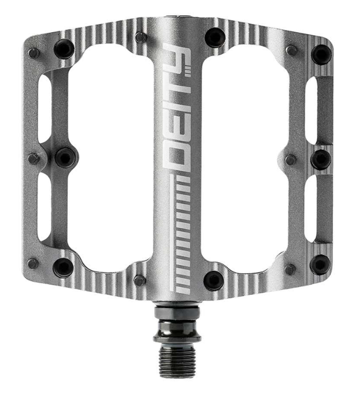 DEITY - BLACK KAT, PLATFORM PEDALS, ALUMINIUM BODY, BLACK