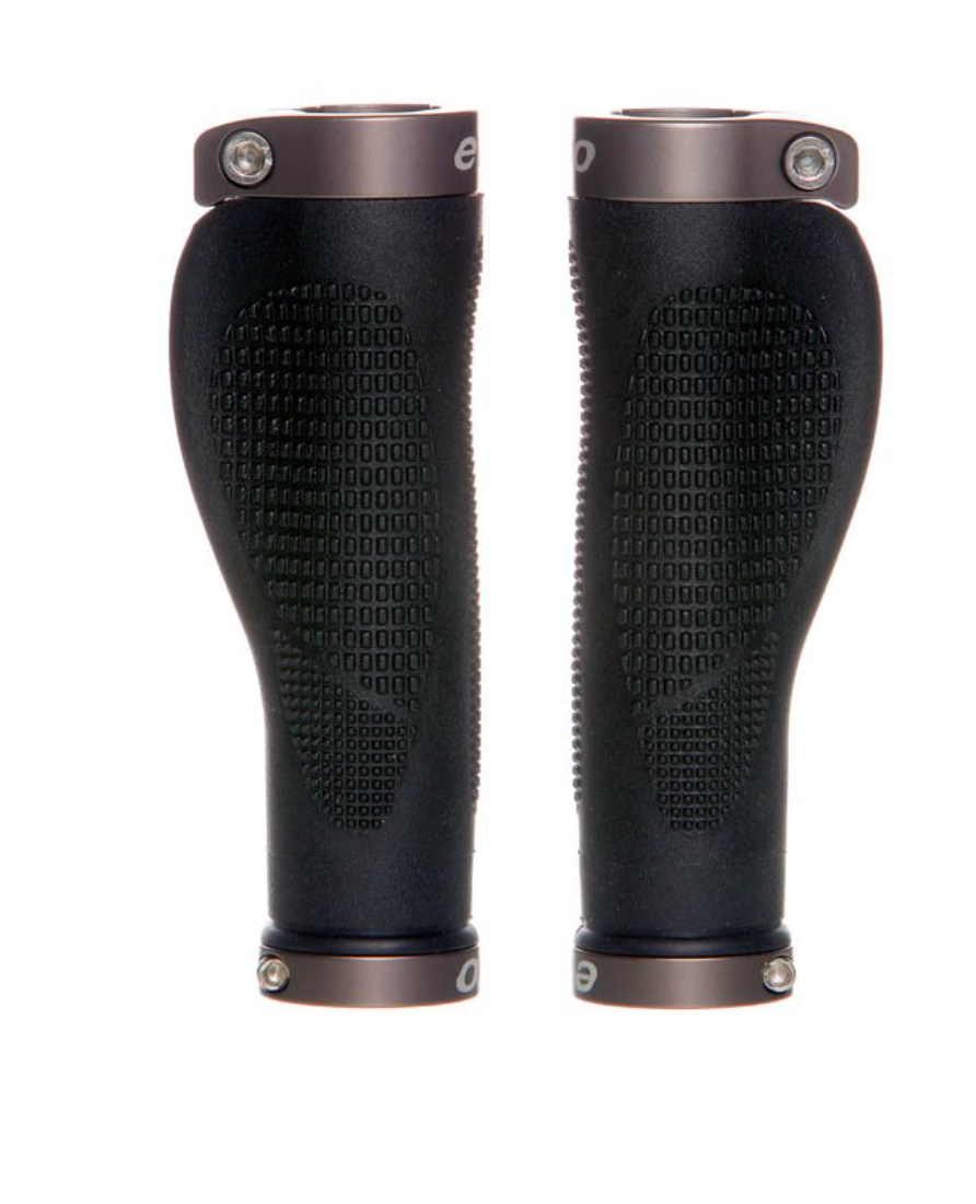 EVO - ERGO CLAMPER GRIPS, LOCK ON 130mm, BLK