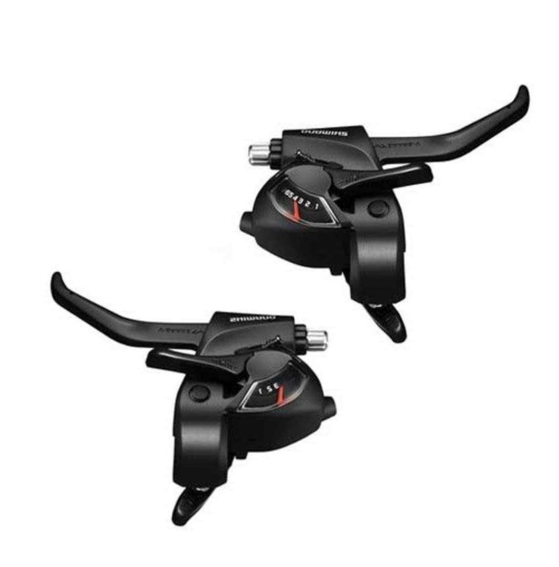 SHIMANO - ST-EF41, SHIFT/BRAKE LEVER COMBO, 3X6SP, BLACK