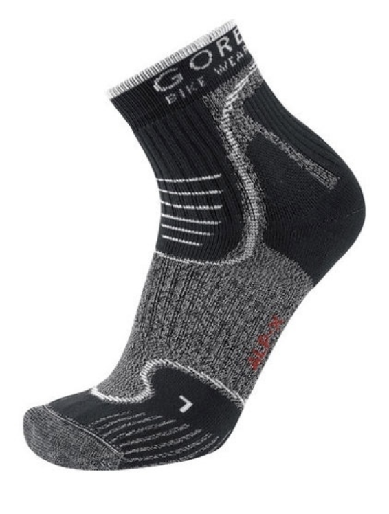 GORE - ALP-X LADY SOCKS BLACK/WHITE LARGE