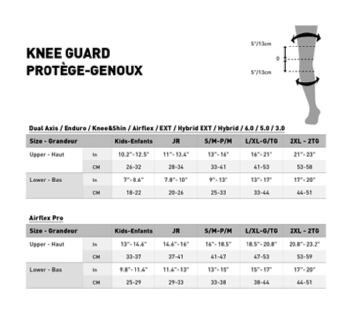 LEATT - KNEE GUARD 3DF 5.0