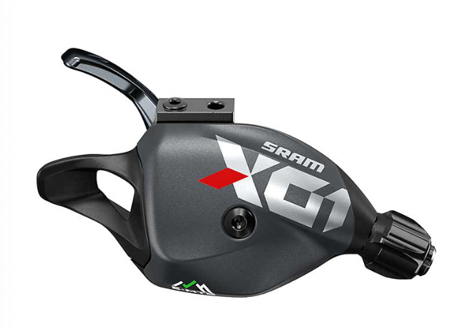 SRAM - X01 EAGLE TRIGGER SHIFTER 12SP, COMBINATION: MATCHMAKER X, RED