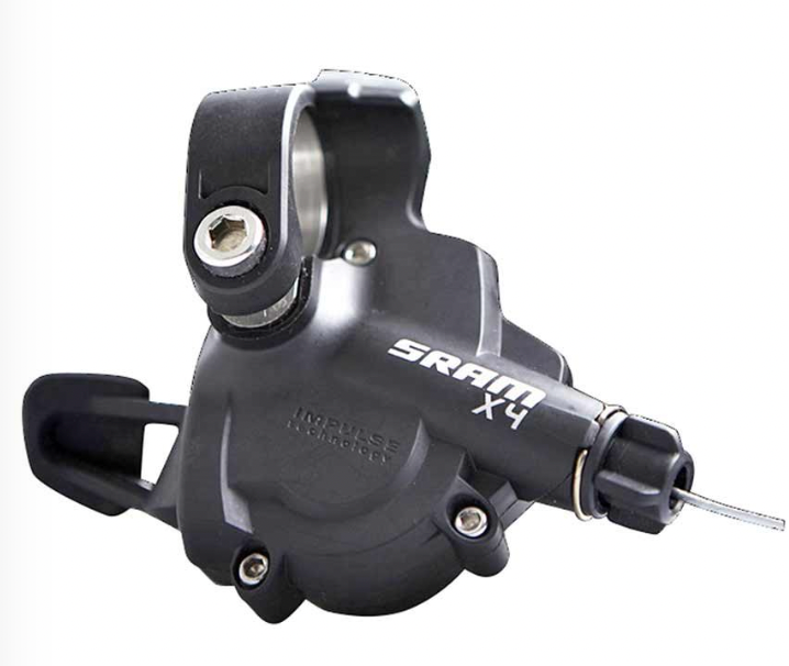 SRAM - X4 TRIGGER SHIFTERS, 3x8 SPEED PAIR