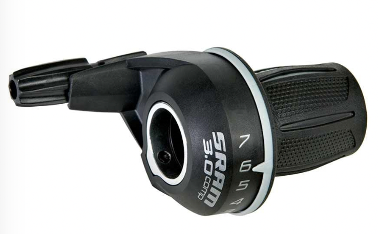 SRAM -3.0 COMP, GRIPSHIFTER, 7SP REAR