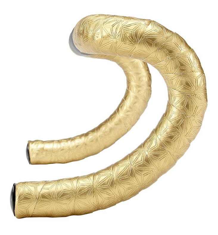 thumbnail image 2 of SUPACAZ Bling 2.5 Mm Bicycle Handlebar Tape – Platinum, Includes Bar Ends, Universal Fit 2 of 5