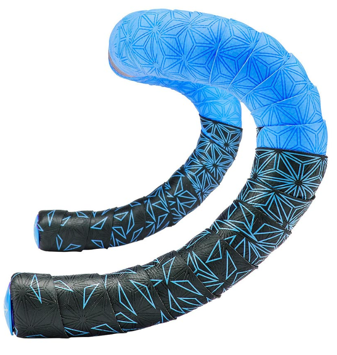 SUPACAZ - SUPER STICKY KUSH - STAR FADE HANDLEBAR TAPE, NEON BLUE