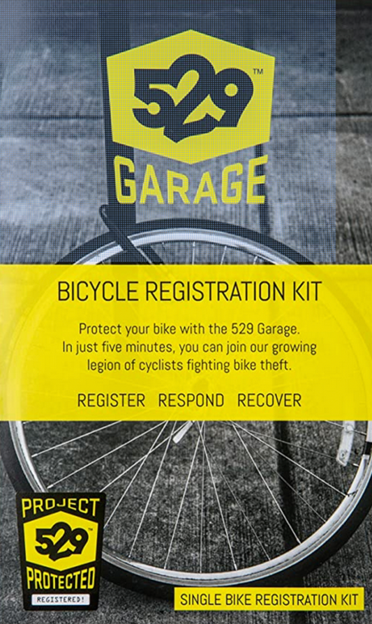 529 - SHIELD BICYCLE REGISTRATION KIT