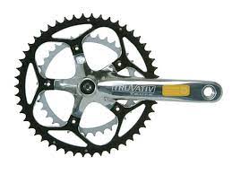 TRUVATIV - TOURO, 175MM, 5 BOLT, CRANKSET, SQUARE, SILVER
