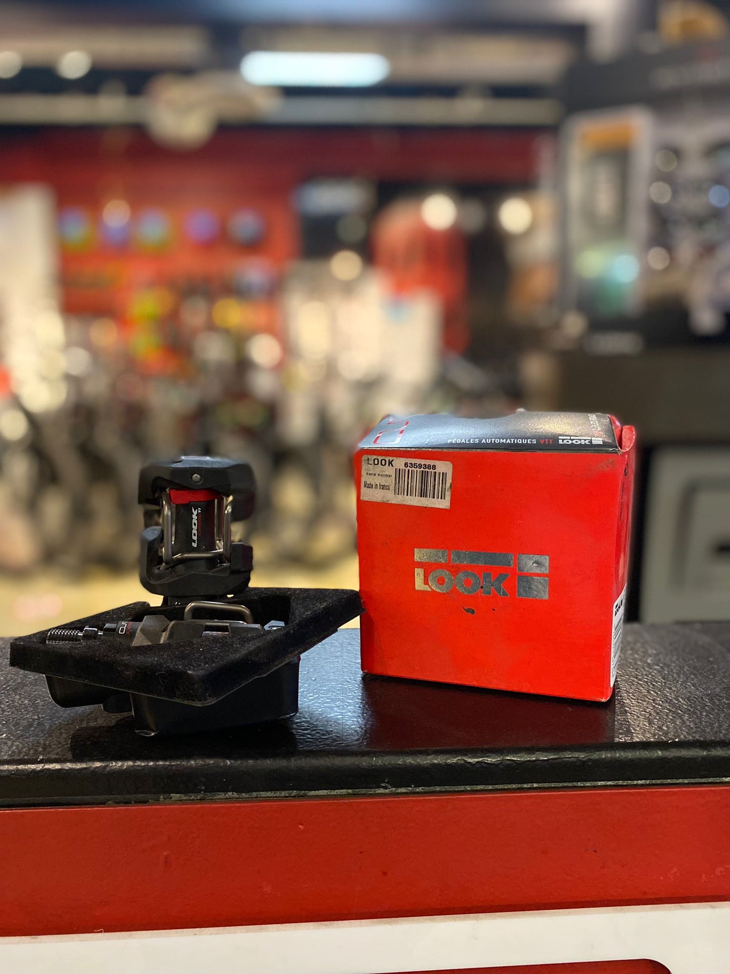 LOOK - QUARTZ MTB PEDALS - CARBON TITANIUM
