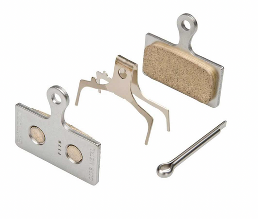 SHIMANO - BR-M8000, G04S, Disc brake pads, Metal, Without fins, Pair, G type, Y8MY98010