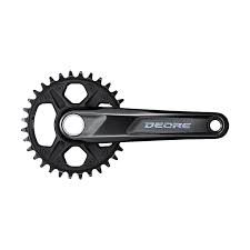 SHIMANO - DEORE FC-M6120-1, CRANKSET, 12 SP., 55mm, 32T, 68/73mm BB, HOLLOWTECH II, 170mm, BLACK