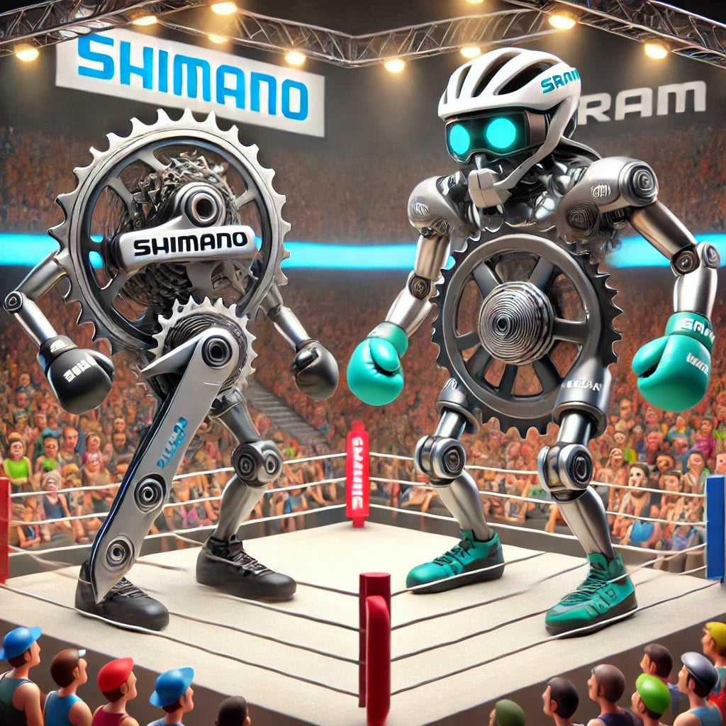 SRAM vs. Shimano – The Ultimate Showdown (or Just Another Bike Nerd Debate?)