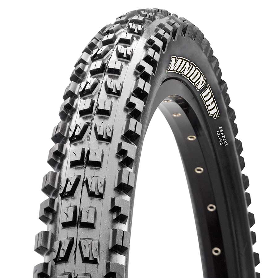 MAXXIS - MINION DHF, TIRE, FOLDING, TUBELESS READY, DUAL, EXO, 60TPI, BLACK