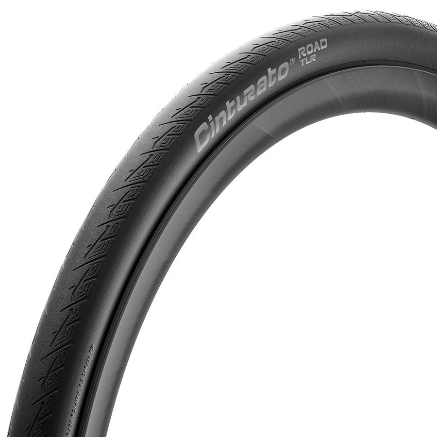 Pirelli, Cinturato Road TLR, Road Tire, 700x26C, Folding, Tubeless Ready, SmartNET™ Silica, TechWALL+, 60TPI, Black