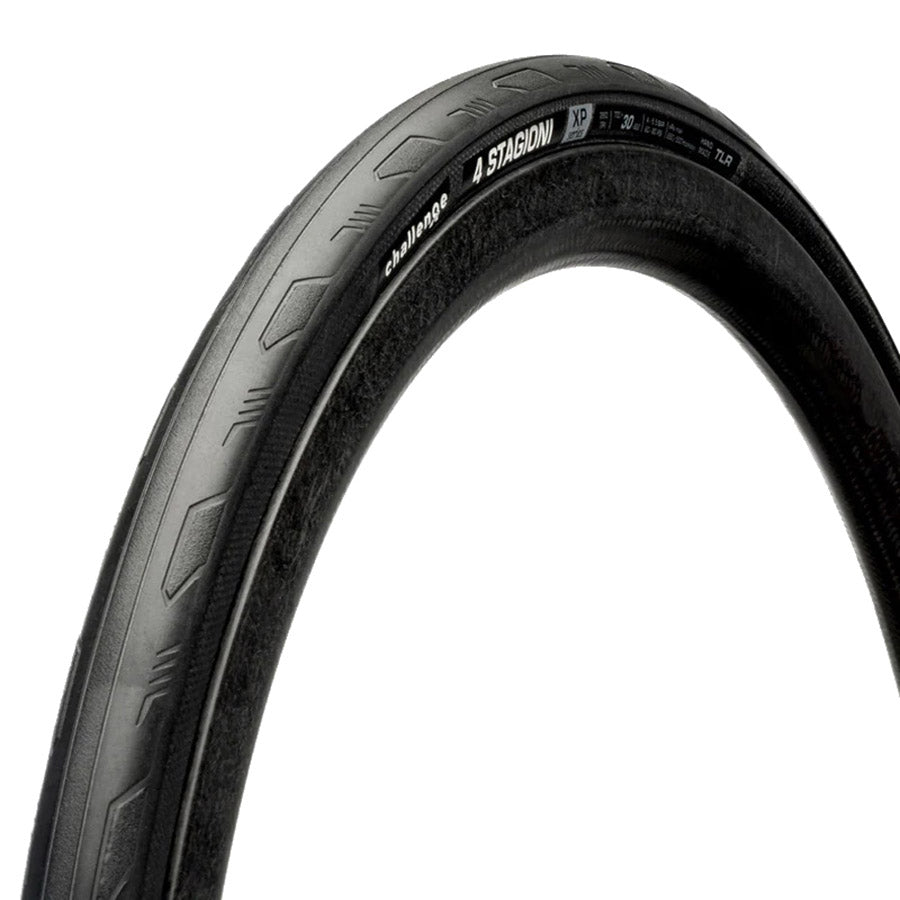 Challenge, 4 Stagioni TLR, Road Tire, 700x28, Folding, Tubeless Ready, SMARTHYDRO, Corazza Silver + Coraza Gold, XP, 260TPI, Tanwall, 00240